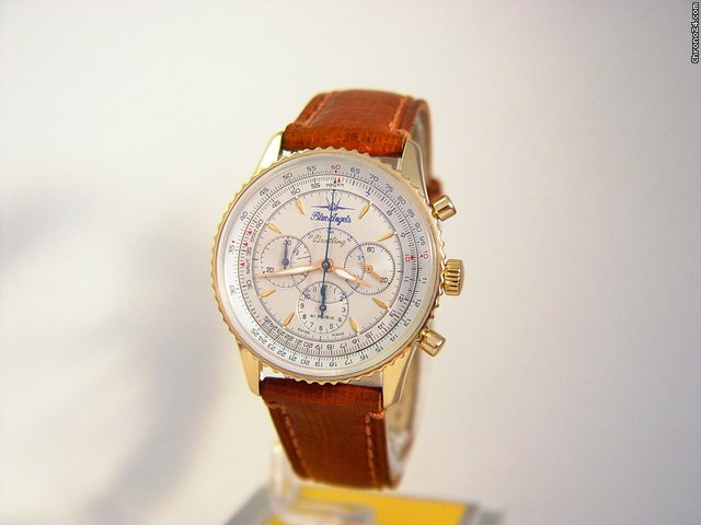 Breitling Montbrillant Blue Angels 18K Rose Gold H30030.110