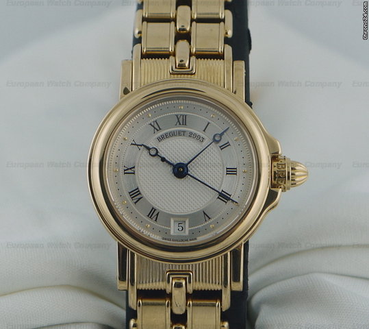 Breguet Ladies Marine 18K Yellow Gold / Yellow Gold 26MM