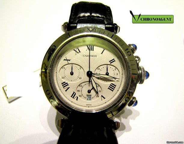 Cartier PASHA CHRONOGRAPH ACCIAIO