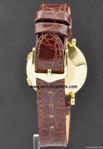 replica Jaeger-LeCoultre 18k Y/Gold Manual Wind Memovox Alarm WATCHES 1 
