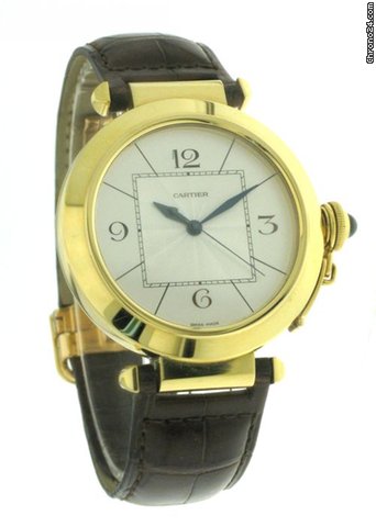 replica Cartier Pasha 42mm 18K Yellow Gold Automatic W3019551 WATCHES 1 