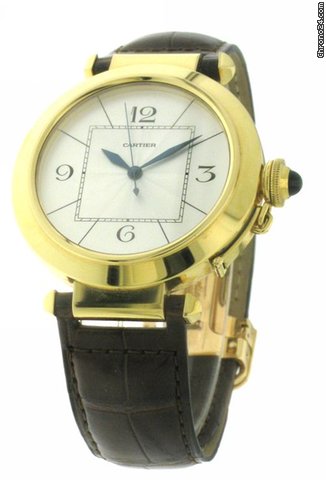 Cartier Pasha 42mm 18K Yellow Gold Automatic W3019551