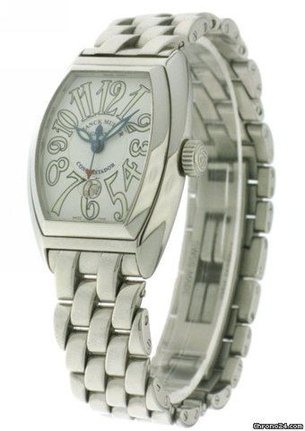 Franck Muller Conquistador 8002 L SC Stainless Steel Ladies