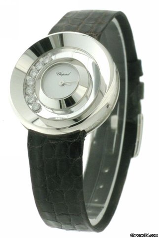 Chopard Happy Diamonds Ladies Watch White 18K Gold Quartz 20/6923