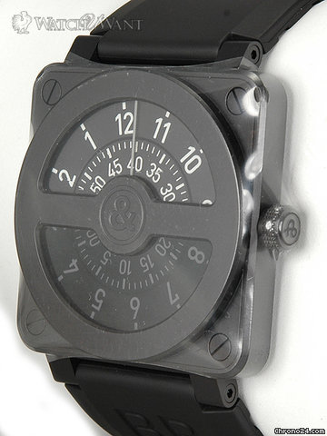 replica Bell & Ross BR01-92-SC "Compass" - Automatic -  46mm Stainless Steel PVD - Special Limited Edition Only 500 Pieces - Sealed in Factory Plastic BNIB WATCHES 1 