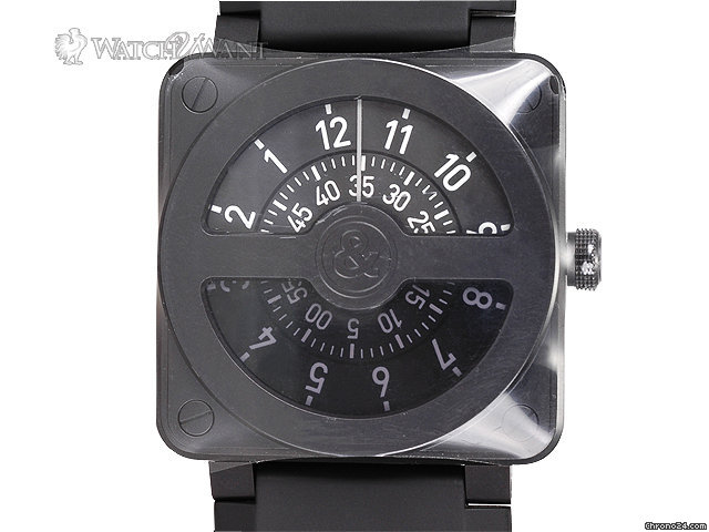 Bell & Ross BR01-92-SC "Compass" - Automatic -  46mm Stainless Steel PVD - Special Limited Edition Only 500 Pieces - Sealed in Factory Plastic BNIB