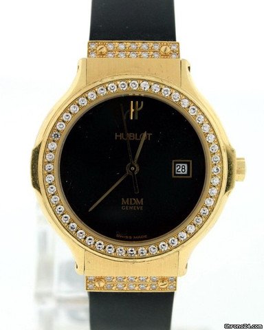 replica Hublot Classic Elegant Ladies Yellow Gold Pre-Owned WATCHES 1 