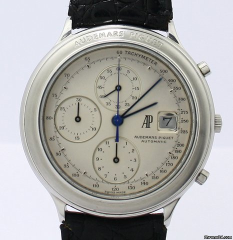 Audemars Piguet Huitieme Chrono Stahl, komplette Ausstattung ST25644