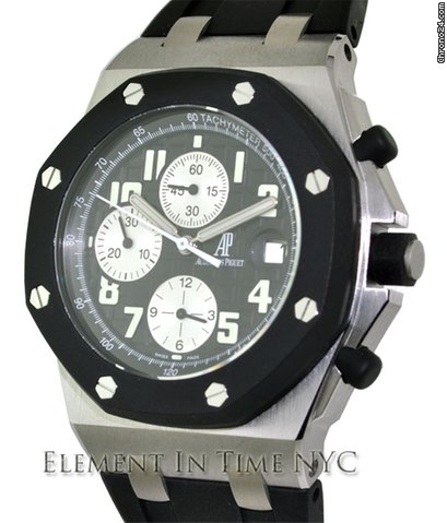 Audemars Piguet Royal Oak Offshore Chrono Rubber Black Dial