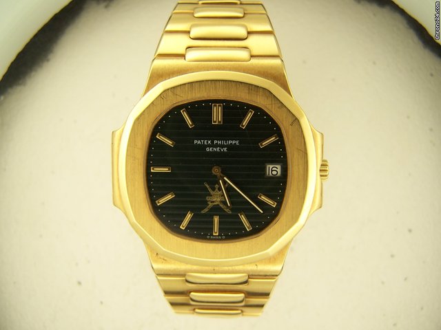 Patek Philippe NAUTILUS JUMBO Ref.3700/1J LOGO SULTANATO OMAN