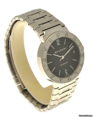 replica Bulgari Automatique Black Dial (33 mm) WATCHES 1 