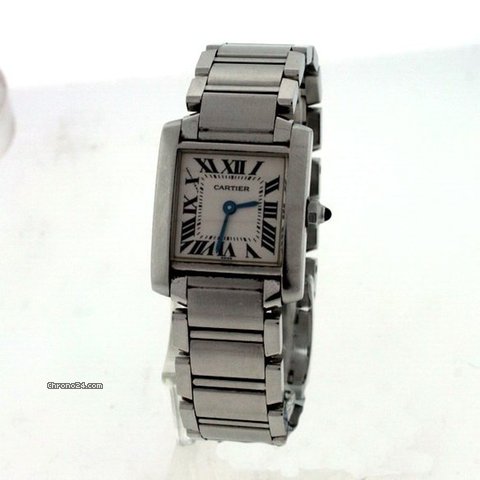 Cartier Tank Francaise Ladies W51008Q3 Pre-owned