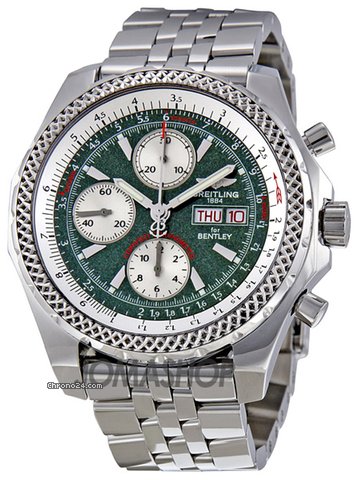 Breitling Bentley GT Automatic Chronograph Mens Watch A1336212-L503SS