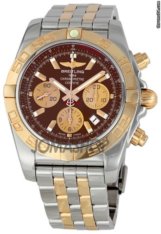 Breitling Chronomat Mens Two-tone Mens Watch CB011012-Q576TT