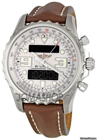 Breitling Chronospace Stainless Steel Mens Watch A7836534-G705BRLD