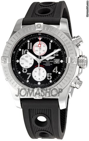 Breitling Super Avenger Black Dial Mens Watch A1337011-B973BKPD