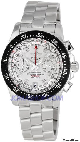 Breitling Skyracer Raven Silver Dial Mens Watch A2736434-G615SS
