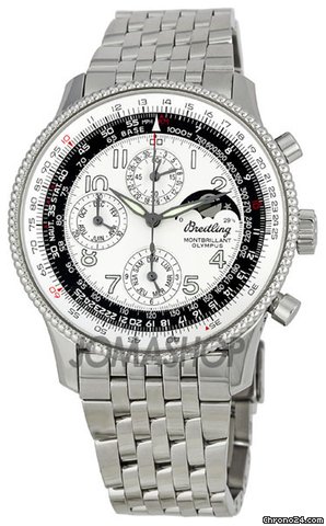 Breitling Navitimer Montbrillant Olympus Mens Watch A1935012-G592SS