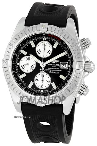 Breitling Chronomat Black Dial Chronograph Mens Watch A1335611-B719BKRD