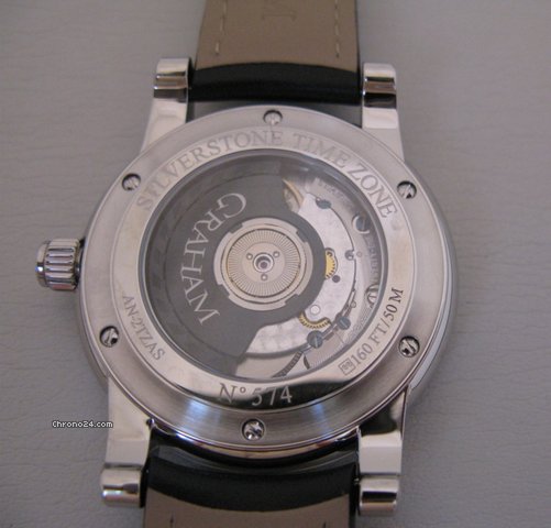 replica Graham TIME ZONE RACING BLUE SILVERSTONE WATCHES 1 
