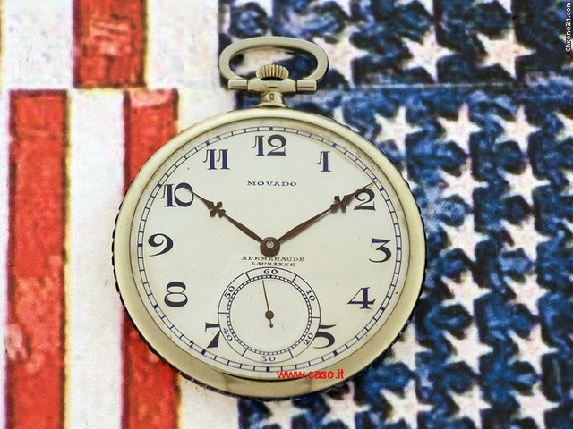 Movado POCKET WATCH 1950's