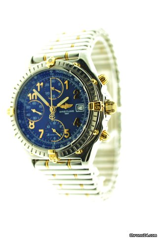 Breitling staal/goud met roullauxband staal/goud chronomat