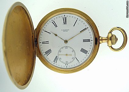 Ulysse Nardin Ulysee Nardin Locle Massive Hunter Case circa 1920'