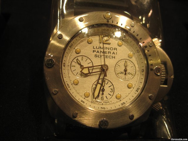 Panerai Pam 225 SLYTECH WHITE DIAL