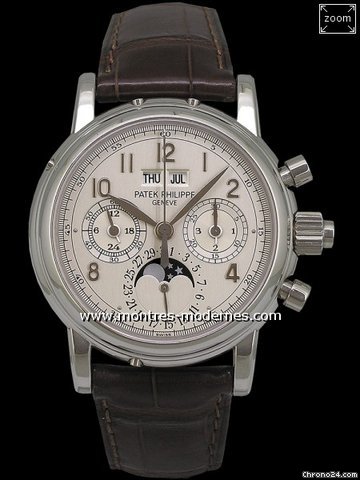 Patek Philippe Q.Perp&eacute;tuel Chronographe &agrave; Rattrapante r&eacute;f.5004G