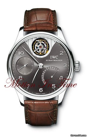 IWC PORTUGUESE TOURBILLON MYSTERE WHITE GOLD - LIMITED EDITION