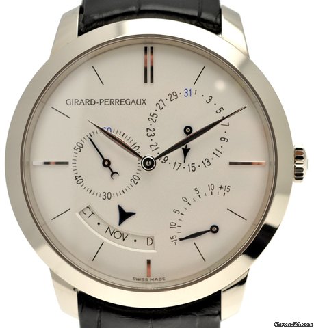 Girard Perregaux 1966 Equation du Temps - Calendrier Annuel Or Blanc