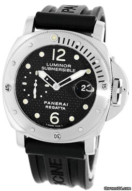 Panerai Gent's Stainless Steel 44mm  PAM199 Luminor Submersible Regatta