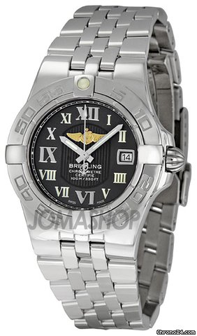 Breitling Galactic 30 Stainless Steel Ladies Watch A71340L2-M523SS