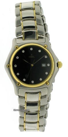 Ebel 1911 Ladys 2-Tone with Diamond Dial