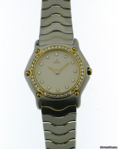 Ebel Classic Mini Ladies diamonds 2-tone