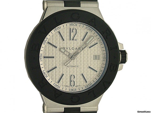 Bulgari Diagono Automatic Kautschuk 40mm