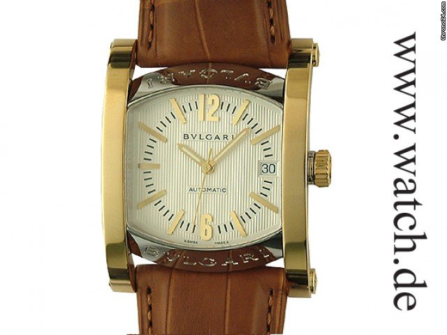 Bulgari Assioma Stahl/Gelbgold 44x35mm