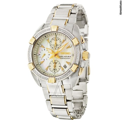 Seiko Women's Velatura Chronograph Watch
