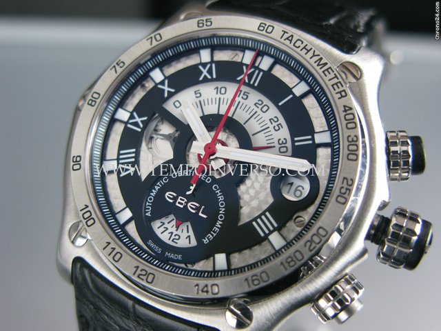 Ebel 1911 BTR Chronograph full set 2010 E 9139L72 DISCOUNT PRICE