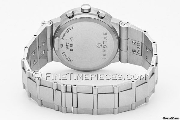 replica Bulgari Diagono Sportline Chronograph Quartz Stahl - CH 35 SSD WATCHES 1 
