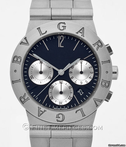 Bulgari Diagono Sportline Chronograph Quartz Stahl - CH 35 SSD