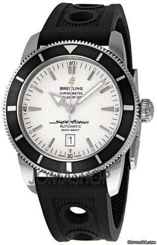 Breitling SuperOcean Heritage 46 Silver Dial Mens Watch A1732024-G642BKOR