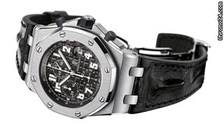 Audemars Piguet OFFSHORE - SS - BLACK DIAL - HORNBACK
