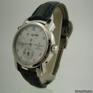 replica Vacheron Constantin MALTE REGULATOR DUAL TiME WHiTE GOLD WATCHES 1 