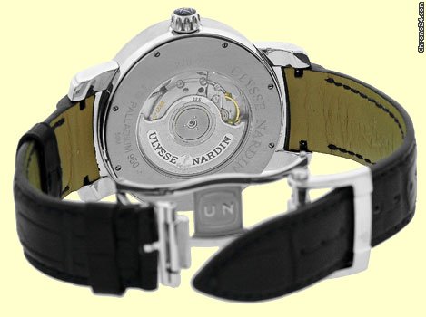 replica Ulysse Nardin Gent's Palladium  Macho Palladium 950 Strapwatch WATCHES 1 