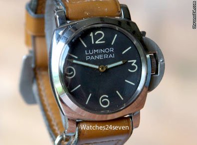 Panerai Vintage 6152-1 Rolex 15 Jewel CC engraved Circa 1950: