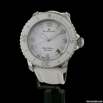Blancpain Fifty Fathoms White