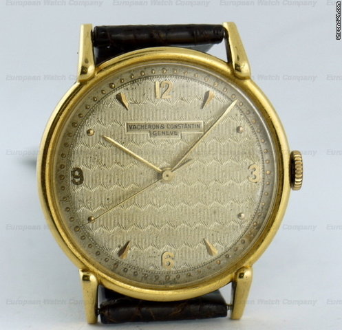 Vacheron Constantin Vintage Wave Pattern Dial 18K