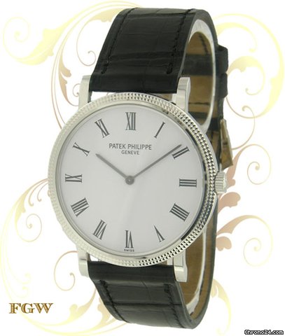 Patek Philippe 5120G Calatrava, White Gold