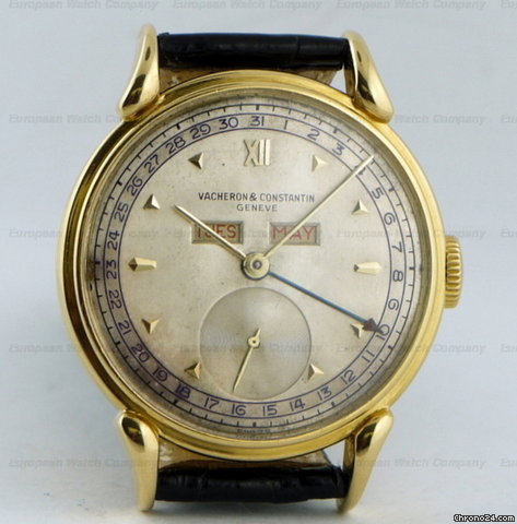 Vacheron Constantin Triple Date "Claw Lugs"  Vintage